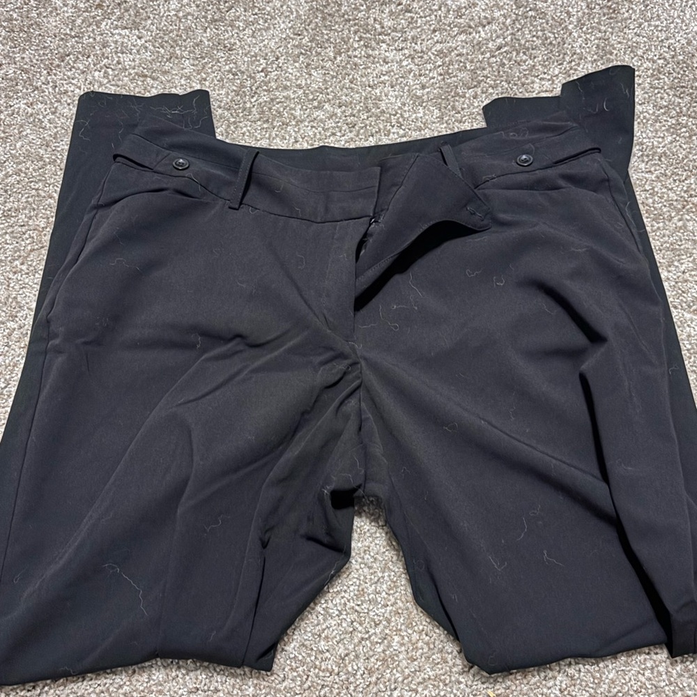 Worthington Modern Fit Black Trousers